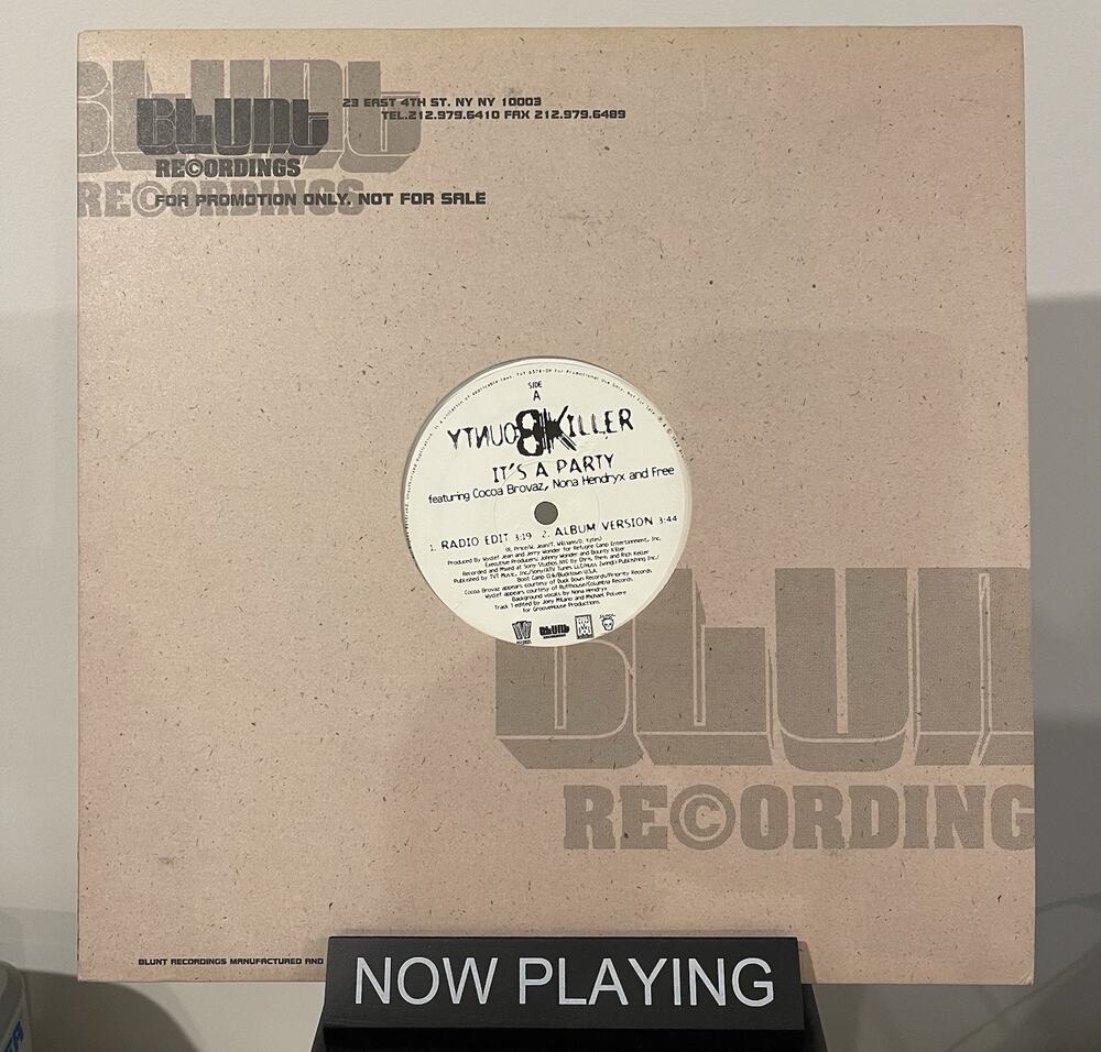 Bounty Killer - It's A Party Remix 12" Cocoa Brovaz Vinyl 1999 Record Promo